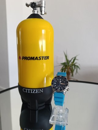 Citizen Promaster Eco-Drive Azul | Correa Turquesa