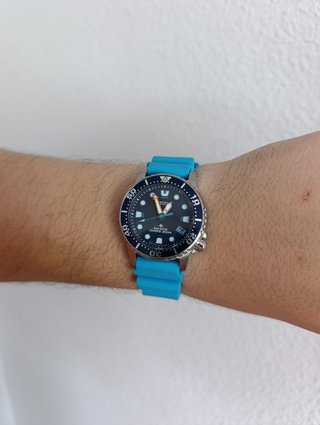 Citizen Promaster Eco-Drive Azul | Correa Turquesa