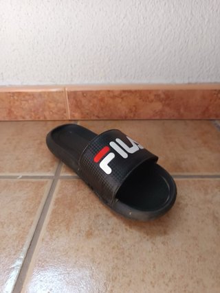 Chanclas Fila Negras Talla 38