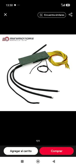 BMS Minimotors Dualtron 52V 10A/60A