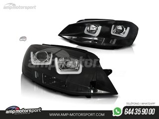 FAROS DELANTEROS LUZ DIURNA U TYPE PARA VOLKSWAGEN GOLF MK7
