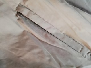 Chaquetón Zara sport Beige con Capucha