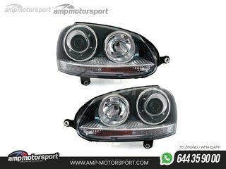 FAROS DELANTEROS XENON LOOK GTI PARA VOLKSWAGEN GOLF / VARIANT / JETTA MK5