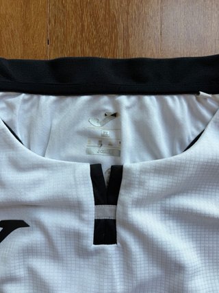 Camiseta tirantes Joma blanca y negra Talla XL