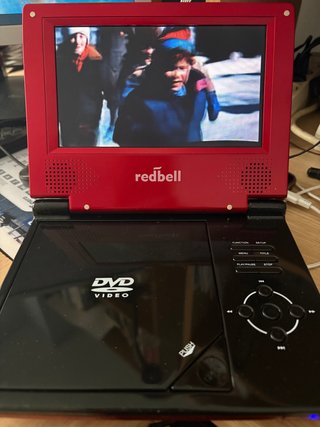 Reproductor DVD Portátil Redbell Coche