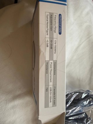Amplificador Antena HDTV Bigefeixu