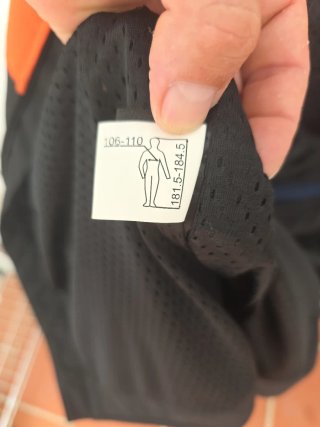 Chaqueta Dainese Moto Naranja/Negra De verano .