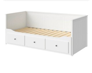 Cama nido blanca con cajones