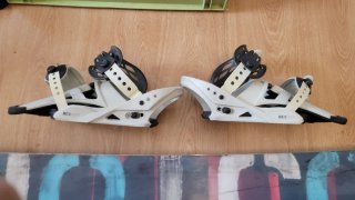 Tabla Snowboard Burton y Fijaciones