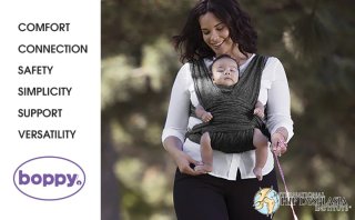 Portabebés Boppy ComfyFit Gris