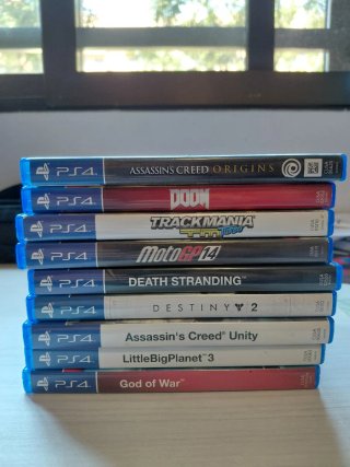 Pack 9 Juegos PS4 (todos compatibles con PS5)