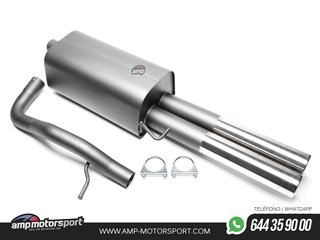 SILENCIOSO TRASERO DEPORTIVO AUDI A4 B5