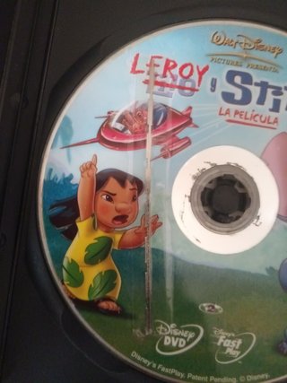 Leroy y Stitch La Película DVD