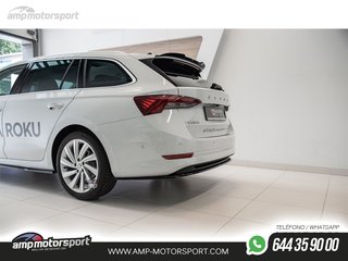 AÑADIDO DE DIFUSOR SKODA OCTAVIA MK4 2019-- LOOK CARBONO