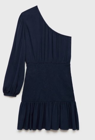 Vestido Mango Azul Talla M