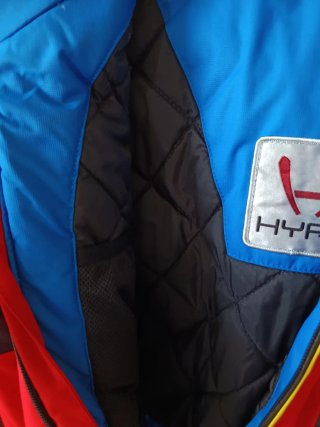 Completo sci bambino HYRA rosso/nero