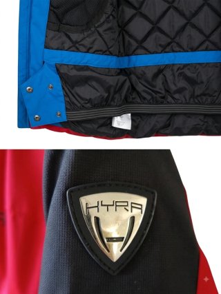 Completo sci bambino HYRA rosso/nero