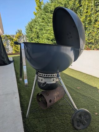 Barbacoa Weber 57cm Negra/Gris