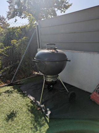 Barbacoa Weber 57cm Negra/Gris