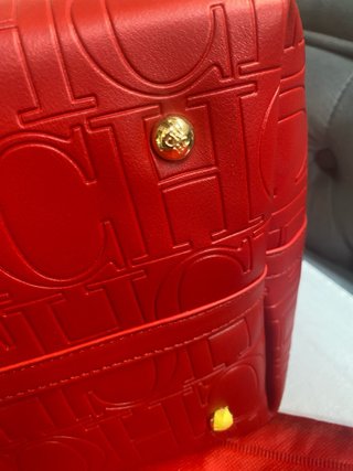 Bolso Carolina Herrera rojo