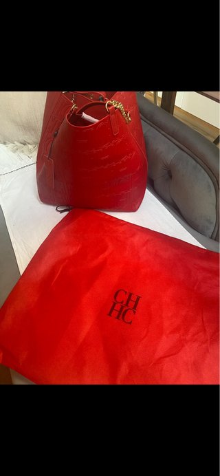 Bolso Carolina Herrera rojo