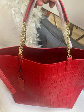 Bolso Carolina Herrera rojo