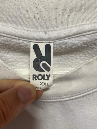 Sudadera Roly Blanca Talla XXL