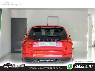 DIFUSOR TRASERO SKODA SCALA 2019-- NEGRO BRILLO