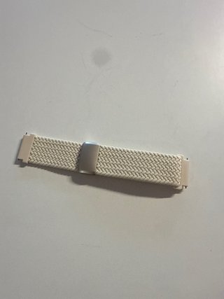 Cinturino per orologio intrecciato beige