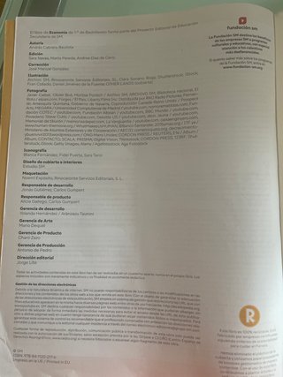1 Bachillerato, Economía Revuela