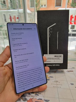 Samsung Galaxy S25 Ultra 512GB Azul Titanio