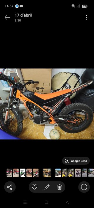 Moto Trial Scorpa ST 300