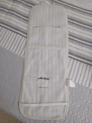 Colchoneta para silla de paseo a rayas