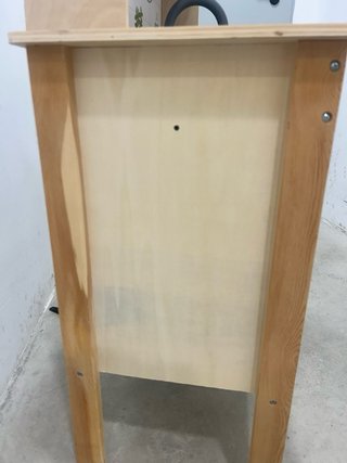 Cocinita de juguete de madera