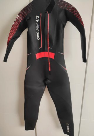Neopreno Nabaiji Decathlon Negro/Rojo