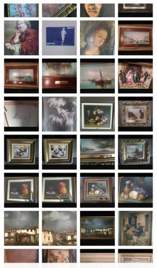 Pinturas Antiguas: Bodegones, Retratos, Marinas