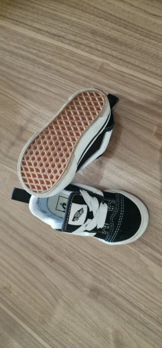Vans Bambino/ bambina Scarpe Nero Bianco n.21