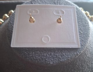 Set collana e orecchini con strass
