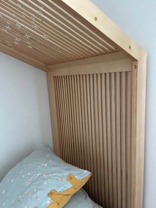 Cama casa 90x200 + cama nido