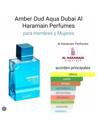 Haraman Amber Oud Aqua Dubai Perfume