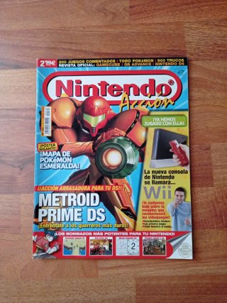 Revista Nintendo 163 + Póster Pokémon Esmeralda