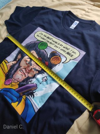 Camiseta con diseño original de Wolverine