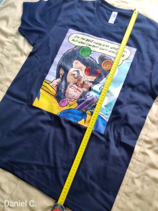 Camiseta con diseño original de Wolverine