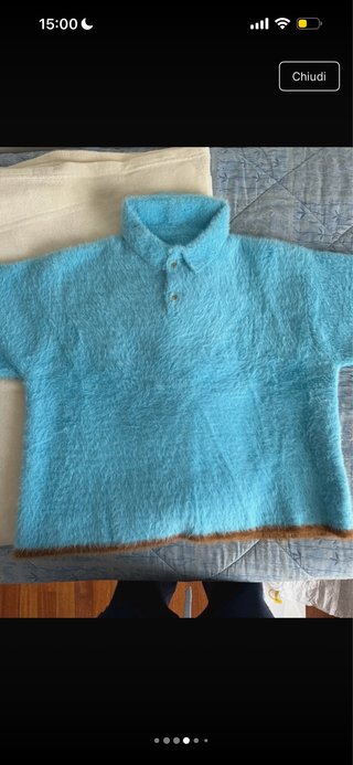 Jacquemus La polo neve azzurro