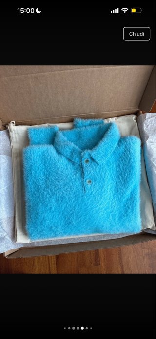 Jacquemus La polo neve azzurro