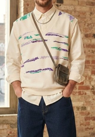 Chaleco Fila Vintage unisex