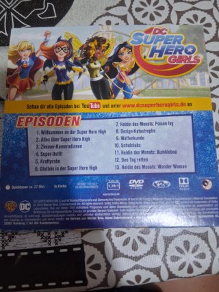 DVD DC Super Hero Girls (Tedesco)