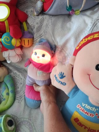 Lote de cosas de bebé