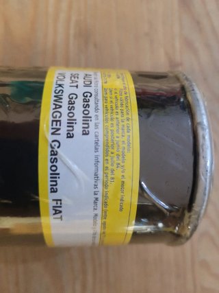 Filtro de aceite CONSUMER 02