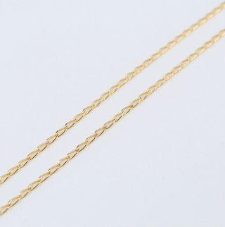 Cadena de oro de 18k. Peso: 4.87 gr.
